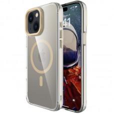 Чохол TPU Space Case Apex with MagSafe для Apple iPhone 13 / 14 / 15 (6.1") Gold
