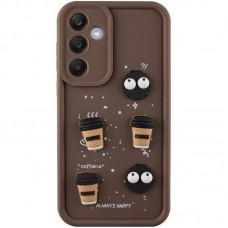 Чохол TPU Toys Case для Samsung Galaxy A35 Brown / Always Happy
