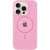 Чохол Silicone Case Full Protective (AA) with MagSafe для Apple iPhone 15 Pro (6.1") Рожевий / Light pink