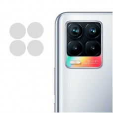 Гнучке захисне скло 0.18mm на камеру (тех.пак) для Realme 8 / 8 Pro Прозорий