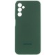 Чохол Silicone Cover Lakshmi Full Camera (AAA) with Logo для Samsung Galaxy A25 5G Зелений / Cyprus Green