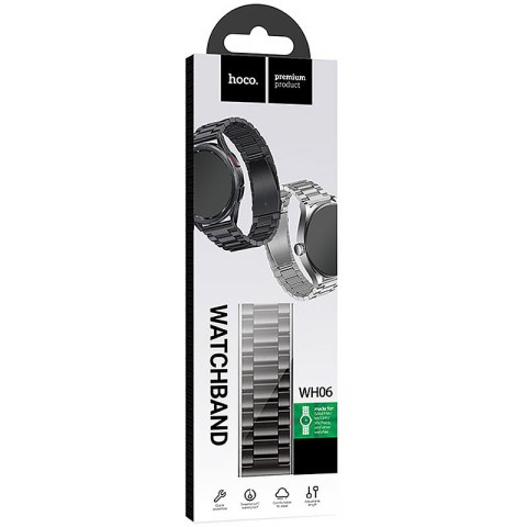 Ремінець Hoco WH06 Grand Series для Smart Watch 22mm Black