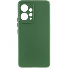 Чохол TPU GETMAN Liquid Silk Full Camera для Xiaomi Redmi Note 12 4G Зелений / Dark green