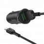 АЗП Hoco Z39 QC3.0 (2USB) + MicroUSB Чорний