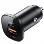 АЗУ Acefast B1 mini 38W (USB-C+USB-A) dual-port metal car charger