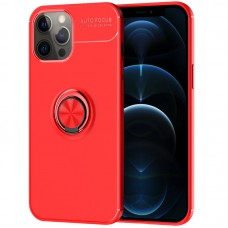 TPU чехол Deen ColorRing под магнитный держатель (opp) для Apple iPhone 12 Pro / 12 (6.1")