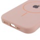 Чохол Silicone Case Full Protective (AA) with MagSafe для Apple iPhone 15 Plus (6.7") Рожевий / Pink Sand