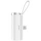 Портативний зарядний пристрій Power Bank WIWU W026 Type-C з БЗП 15W 5000 mAh White