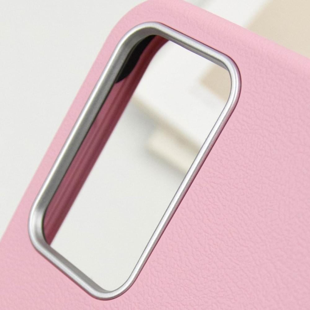 Кожаный чехол Leather Case Metal Buttons для Samsung Galaxy S23 FE