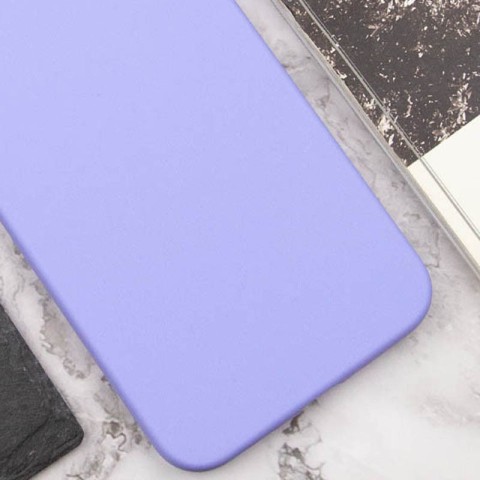 Чохол Silicone Cover Lakshmi Full Camera (AAA) для Xiaomi Redmi Note 12S Бузковий / Dasheen