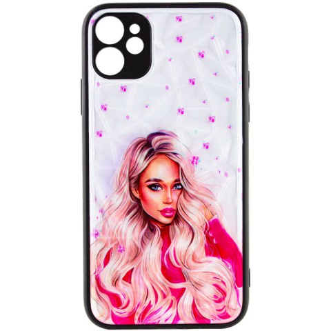 TPU+PC чохол Prisma Ladies для Apple iPhone 11 (6.1") Pink