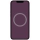 Чохол Silicone case (AAA) with Magsafe and Animation (button) для Apple iPhone 16 Pro (6.3") Plum