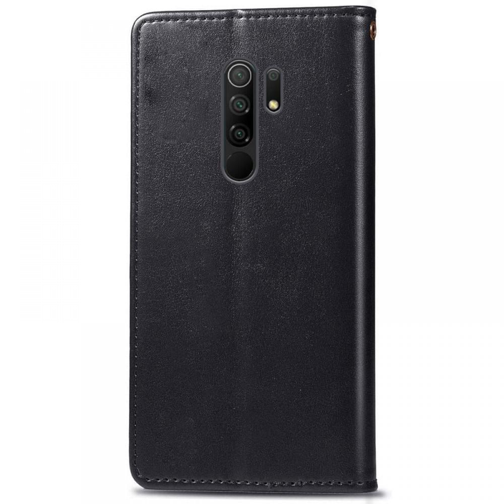 Кожаный чехол-книжка GETMAN Gallant (PU) для Xiaomi Redmi 9