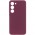 Чохол Silicone Cover Lakshmi Full Camera (AAA) для Samsung Galaxy S23 Бордовий / Plum