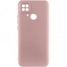 Чохол TPU GETMAN Liquid Silk Full Camera для Xiaomi Redmi 10C Рожевий / Pink Sand