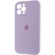 Чохол Silicone Case Full Camera Protective (AA) для Apple iPhone 12 Pro Max (6.7") Бузковий / Lilac