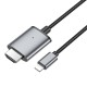 Перехідник Hoco UA27 HD Lightning to HDMI (2m) Metal gray