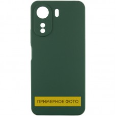 Чохол Silicone Cover Lakshmi Full Camera (AA) для Xiaomi Redmi 13C / Poco C65 Зелений / Dark green