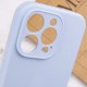 Чохол Silicone Case Full Camera Protective (AA) NO LOGO для Apple iPhone 16 Pro (6.3") Блакитний / Lilac Blue