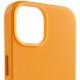 Кожаный чехол Leather Case (AA Plus) with MagSafe для Apple iPhone 14 (6.1")