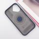 Чохол PC+Leather SGP with MagSafe для Apple iPhone 16 Plus (6.7") Blue