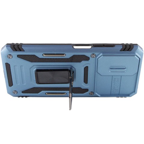 Ударостійкий чохол Camshield Army Ring для Xiaomi Redmi 10 Блакитний / Light Blue