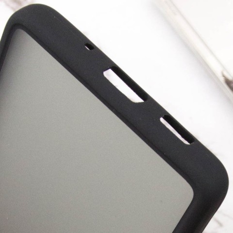 Чохол TPU+PC Lyon Frosted для Motorola Moto G22 Black
