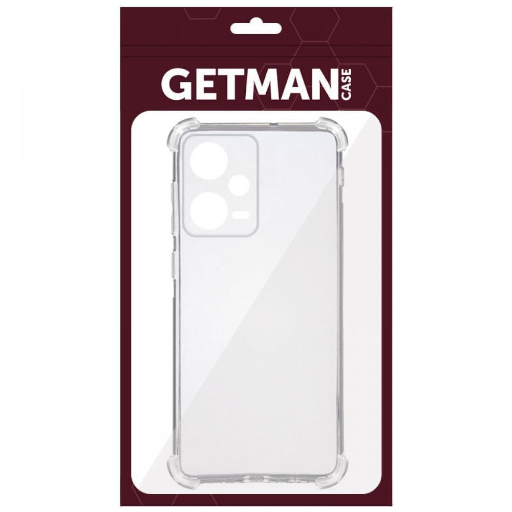 TPU чехол GETMAN Ease logo усиленные углы Full Camera для Xiaomi Poco X5 5G / Redmi Note 12 5G
