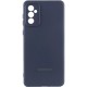 Чохол Silicone Cover Lakshmi Full Camera (AA) with logo для Samsung Galaxy S24+ Синій / Midnight blue