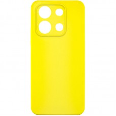 Чохол Silicone Cover Lakshmi Full Camera (AA) для Xiaomi Redmi Note 13 Pro 4G / Poco M6 Pro 4G Жовтий / Flash