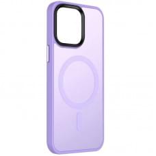 Чохол Ummi Colorful with MagSafe для Apple iPhone 14 (6.1") Бузковий / Light Purple