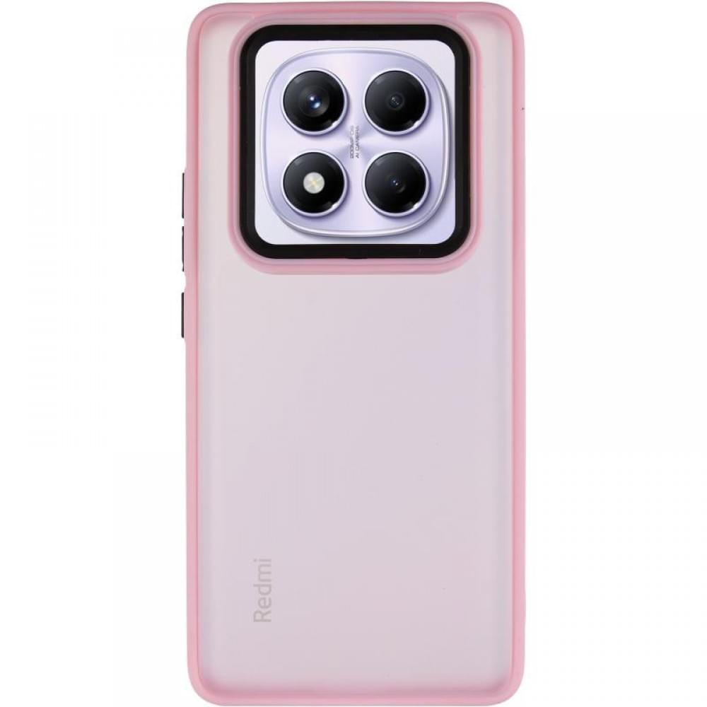 Чохол TPU+PC Lyon Frosted для Xiaomi Redmi Note 14 Pro 4G Pink
