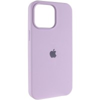 Чохол Silicone Case (AA) Logo with MagSafe для Apple iPhone 11 Pro Max (6.5") Бузковий / Lilac
