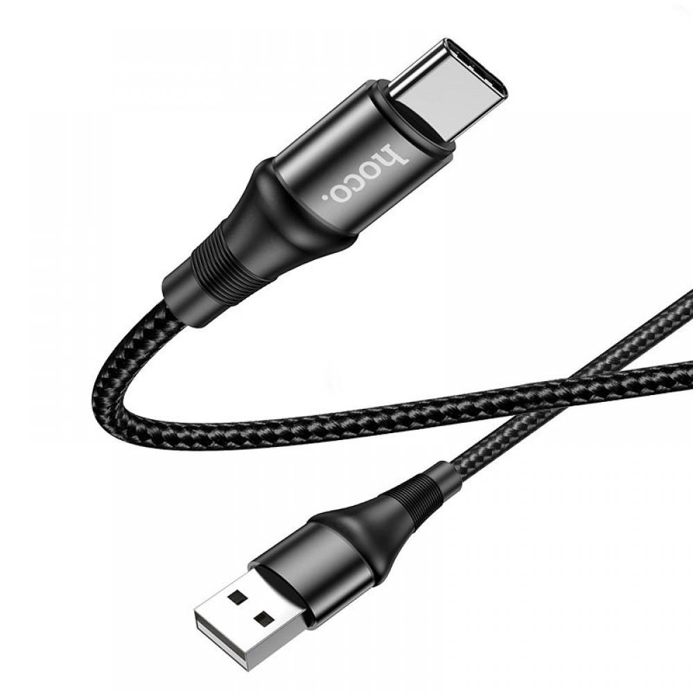 Дата кабель Hoco X50 "Excellent" USB to Type-C (1m) Чорний