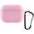 Силіконовий футляр з мікрофіброю для навушників Airpods Pro 2 / Pro Рожевий / Light pink