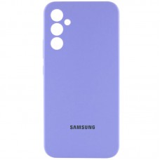 Чохол Silicone Cover Lakshmi Full Camera (AA) with logo для Samsung Galaxy A36 5G Бузковий / Dasheen