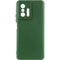 Чохол Silicone Cover Ummi Lakshmi Full Camera (AA) для Xiaomi 11T / 11T Pro Зелений / Dark green