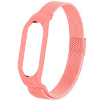 Ремінець Milanese Loop Design для Xiaomi Mi Band 7 Peach