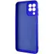 Чохол TPU GETMAN Liquid Silk Full Camera для Samsung Galaxy M33 5G Синій / Iris