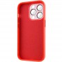 Чохол TPU+Glass Sapphire Midnight для Apple iPhone 11 Pro Max (6.5") Червоний / Red