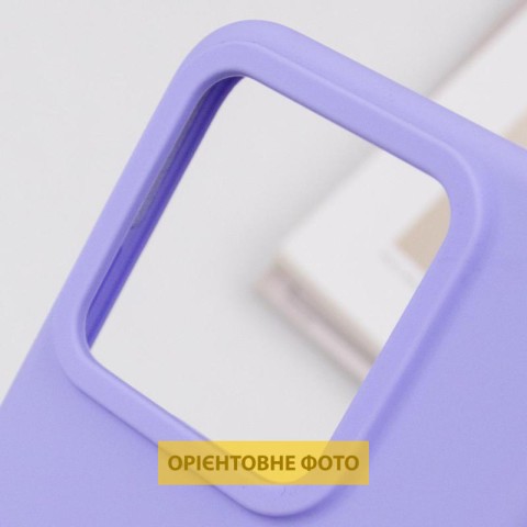 Чохол Silicone Cover Lakshmi (AAA) для Xiaomi Poco X6 / Note 13 Pro 5G Бузковий / Dasheen
