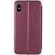 Шкіряний чохол-книжка Classy для Apple iPhone X / XS (5.8") Бордовий