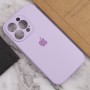 Чохол Silicone Case Full Camera Protective (AA) для Apple iPhone 13 Pro Max (6.7") Бузковий / Lilac / PVH