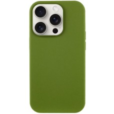 Чохол Silicone Case Full Protective (AA) NO LOGO для Apple iPhone 15 Pro (6.1") Зелений / Dark Olive