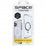 Чохол TPU Space Case with MagSafe для Apple iPhone 16 (6.1") Прозорий