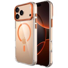 Чохол TPU Space Case Apex with MagSafe для Apple iPhone 17 Pro Max (6.9") Papaya