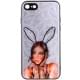 TPU+PC чохол Prisma Ladies для Apple iPhone 7 / 8 / SE (2020) (4.7") Rabbit
