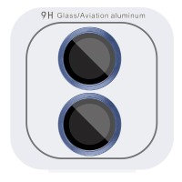 Захисне скло Metal Classic на камеру (у упак.) для Apple iPhone 16 (6.1") / 16 Plus (6.7") Синій / Ultramarine