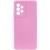Чохол TPU GETMAN Liquid Silk Full Camera для Samsung Galaxy A52 4G / A52 5G / A52s Рожевий / Pink