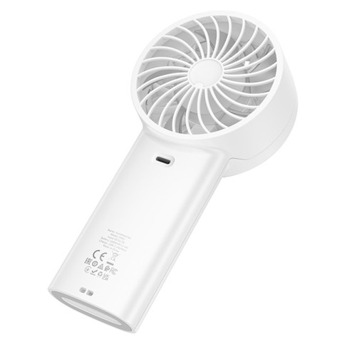 Портативний вентилятор Hoco HX62 Endless handheld fan 6000 mAh White